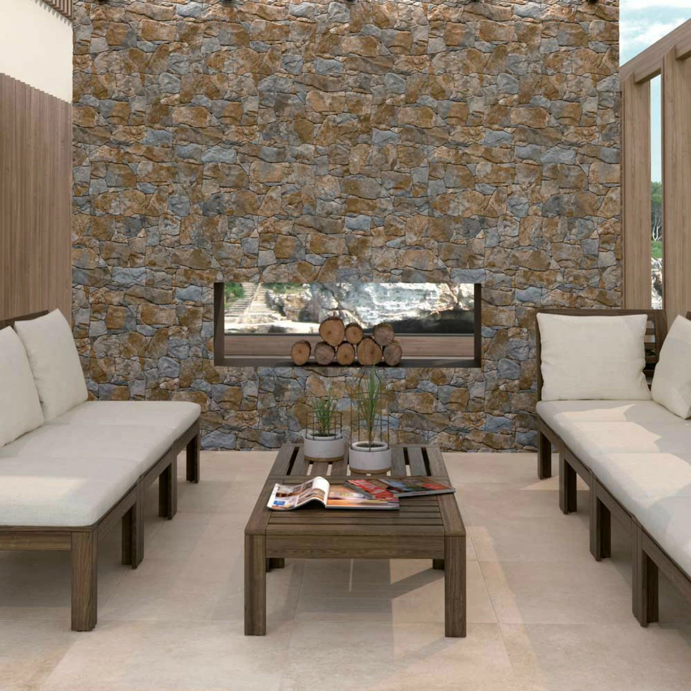 Stone-Look and Slate Wall Tiles