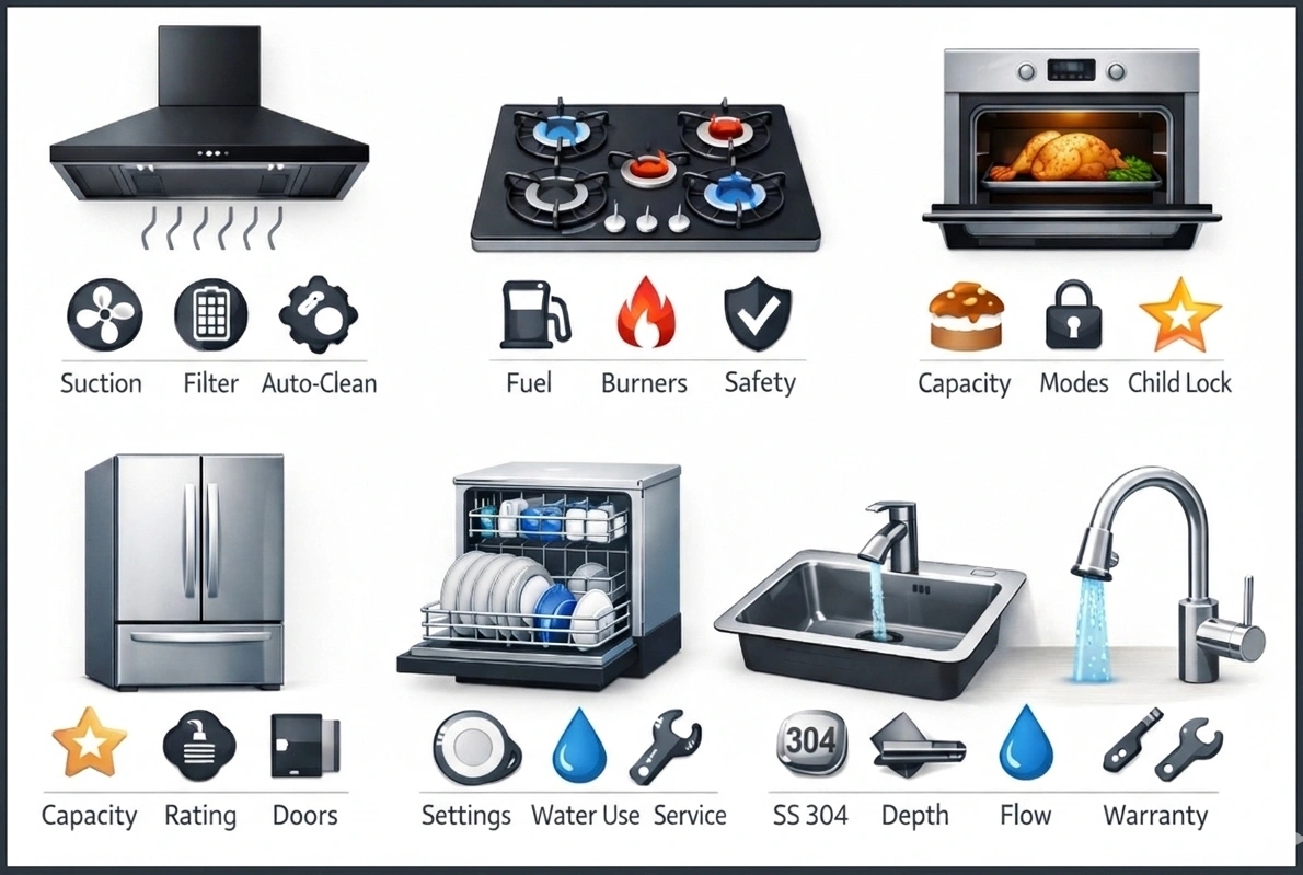 Kitchen Appliance Buying Guide Category-by-Category Checklist