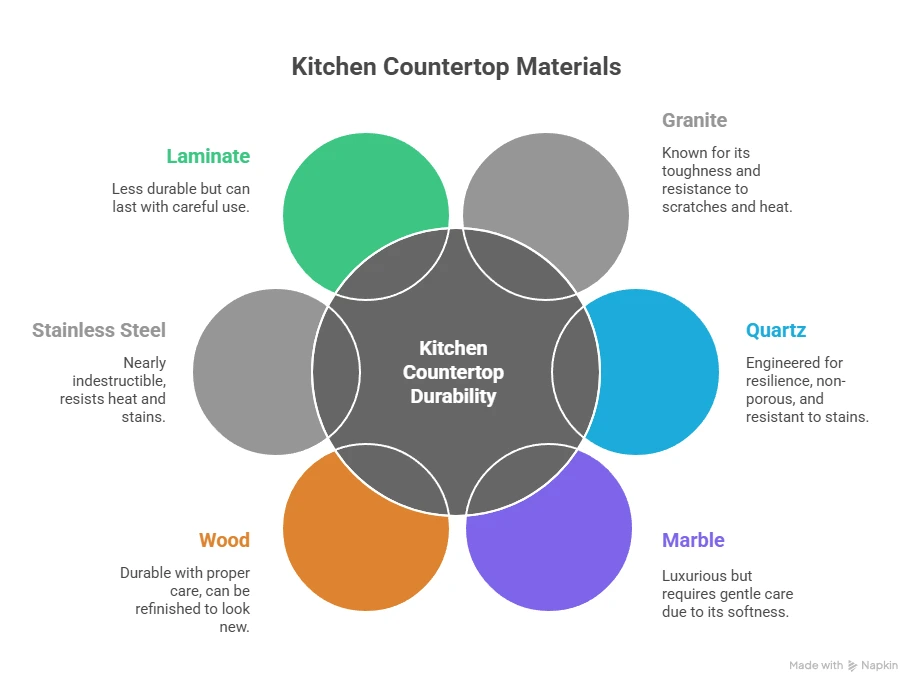 how to choose best countertop material for kitchen